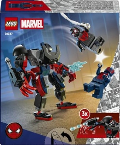 LEGO Marvel Miles Morales Mech vs Spider-Man 2099 Set 76337 135 Piese Figurine Incluse - Img 10
