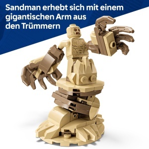 LEGO Marvel Set Spider-Man vs Sandman 76334 201 Piese Supereroi - Img 5