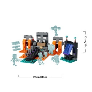 LEGO Minecraft 21590 Duell mit dem Wither Set Interactiv cu Minifigurine si Portal Nether - Img 8