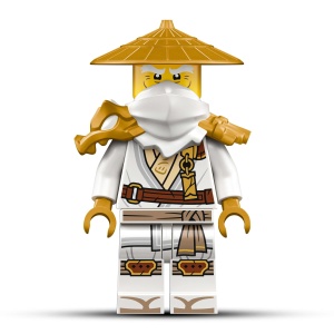 LEGO NINJAGO 71847 Dragonul Pazitor Set Constructie cu Minifigurina Meister Wu - Img 4