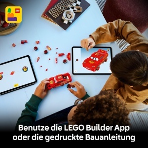 LEGO Speed Champions Lightning McQueen 77255 Model Auto Pixar Cars 270 Piese - Img 6