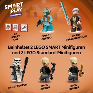 LEGO Star Wars Mos Eisley Cantina 75425 Set Interactiv cu Minifigurine si SMART Tags - Img 4
