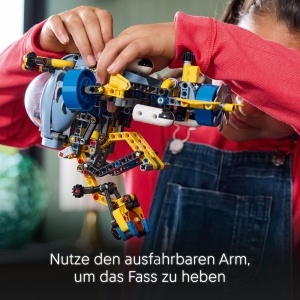 LEGO Technic 42201 Submarin Explorator Adancime 413 Piese Propulsoare Rotative si Greifarm - Img 4