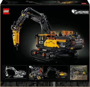 LEGO Technic Volvo EC500 Hybrid Bagger 42215 Motorizat Functii Realiste - Img 10