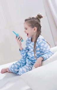 Lexibook, Peppa Pig, Talkies-Walkies 200m, Joc de comunicare pentru copii, 2 canale de comunicare, Clema de curea, Alimentat cu baterie, Albastru, TW12PP - Img 6