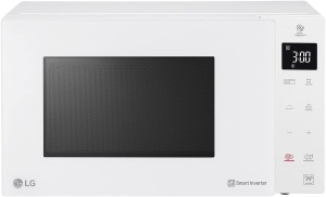LG Electronics LG, MH6336GIH, cuptor cu microunde cu invertor inteligent si gratar de cuart, 23 litri, 1000 W, programe automate, 5 niveluri de putere reglabile, alb - Img 1