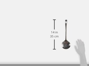 Lingura spumiera IBILI Supra inox argintiu fabricata in Spania - Img 4
