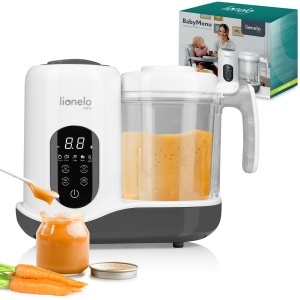 Lionelo Babymenu Masina multifunctionala pentru prepararea hranei bebelusilor 4 programe Alb