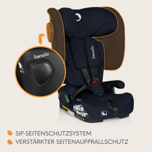 Lionelo Nelly i-Size Scaun Auto Pliabil ISOFIX 76-150 cm Siguranta R129 - Img 6