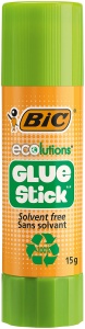 Lipici BIC ECOlutions, 30 stifturi x 8g, usor de curatat, prietenos cu copiii - Img 2