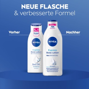 Lotiune de Corp NIVEA Express, 400 ml, cu Hyaluron si Meeresmineralien - Img 3