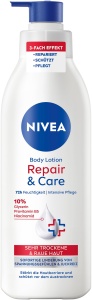 Lotiune pentru corp NIVEA Repair Care, 250 ml, pentru piele foarte uscata, cu Glicerina