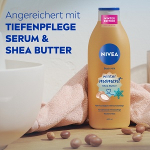Lotiune pentru corp NIVEA Winter Moment, 400 ml, cu Sheabutter si 72h hidratare - Img 4