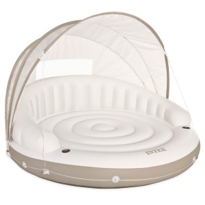 Lounge Inflabila Intex 58292EU, Canapea de Apa cu Umbrela, 200 kg