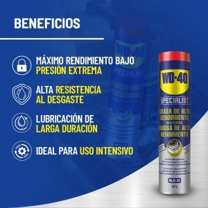 Lubrifiant multifunctional WD-40 SPECIALIST, 400 g, rezistent la temperaturi extreme - Img 3