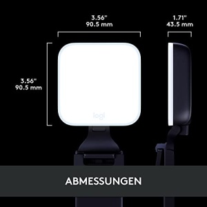 Lumina de streaming LED Logitech for Creators Litra Glow Premium cu TrueSoft - Pentru conferinte video, intalniri Zoom, suport reglabil si control al aplicatiilor desktop pentru PC/Mac - Graphite - Img 11