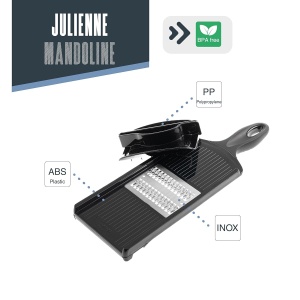 Mandolina Lacor 60275, din otel inoxidabil, BPA-free, doua tipuri de taiere - Img 5