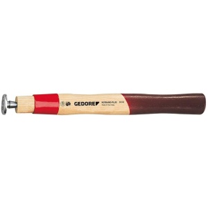 Maner de lemn Gedore E 600 H, 400 mm, cu protectie din otel