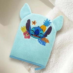Manusa de baie Disney Baby Lilo Stitch, ultra moale, pentru copii, usor de curatat - Img 3