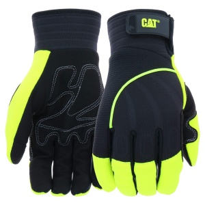 Manusi de Protectie Cat, XL, NegruGalben, Compatibile Touchscreen