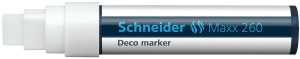 Marker cu creta lichida Schneider Maxx 260, 5mm si 15mm, alb, 5 bucati - Img 12