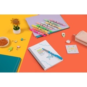 Marker neon BIC Highlighter Grip Decor, 10 culori, cu grip din cauciuc - Img 9