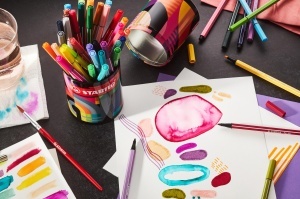 Marker Premium STABILO Pen 68, varf de 1 mm, culoare intensa, usor de utilizat - Img 8