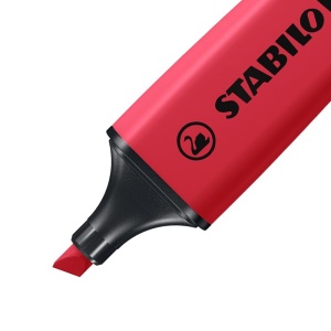 Marker STABILO BOSS ORIGINAL REALRED, rosu, cu tehnologie anti-uscare, 2-5 mm - Img 2