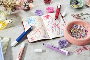 Marker text STABILO swing cool NatureCOLORS Wildflower, 4 culori, 1-4 mm - Img 5