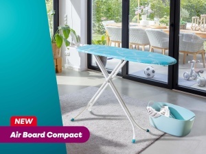 Masa de calcat Leifheit Air Board M Compact, 120x38cm, ultralight, inaltime ajustabila - Img 3