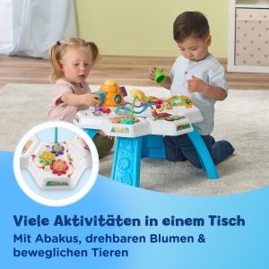 Masa de Joaca Interactiva VTech Baby Entdeckertisch pentru 12-36 luni, cu Activitati Educative - Img 5