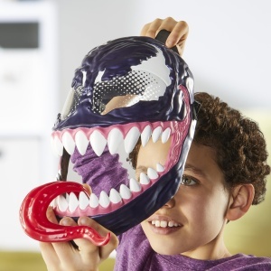 Masca Venom Hasbro pentru copii, cu limba mobila, ajustabila - Img 3