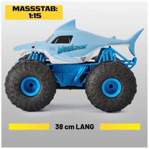 Masina cu telecomanda Monster Jam Megalodon Storm, 115, impermeabila, pentru toate terenurile - Img 6