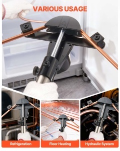 Masina de Biegi Hidraulica VEVOR HHW-22B, 6-22 mm, 7 Biegebacken, 90 Biegu - Img 6