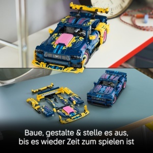Masina de construit LEGO Technic Ford Mustang GT - 973 piese, model personalizabil - Img 5