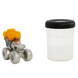Masina de Curse Hot Wheels Monster Trucks Color Reveal - 164, efect de schimbare a culorii, design surpriza - Img 5