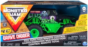 Masina de curse RC Monster Jam Grave Digger 124, cu telecomanda 2.4GHz - Img 2