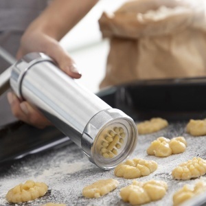Masina de facut biscuiti InnovaGoods 2-in-1, design ergonomic, culoare rosie - Img 6