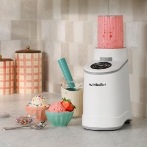 Masina de Facut Inghetata Nutribullet Chill, 1.35 kg, 5 Programe Automate, Alb - Img 2