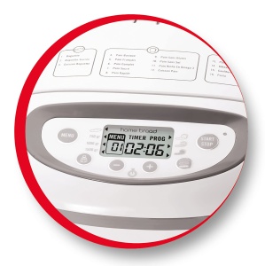 Masina de facut paine Moulinex OW6101, 1.5 kg, 1650 W, 16 programe, Alb - Img 5