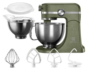 Masina de framantat Electrolux EKM5550, 1200 W, 10 viteze, inox, verde - Img 2