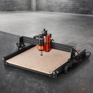 Masina de frezat CNC VEVOR, 300 W, 400 x 400 x 60 mm, pentru lemn si plastic - Img 8