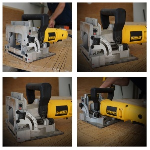Masina de frezat Dewalt DW682K 240V Ajustabila 0deg-90deg - Img 2