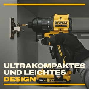 Masina de gaurit cu acumulator DEWALT DCD803KN-XJ, 18V, 73 Nm, 4 capete interschimbabile - Img 7