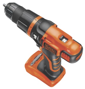 Masina de gaurit cu percutie BlackDecker BDCH188N, 18V, 2-Gang, 10 mm - Img 3