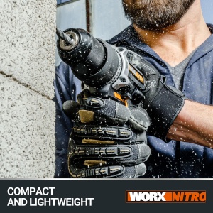 Masina de gaurit cu percutie WORX NITRO WX352.4, 20V, motor fara perii, 60Nm - Img 5
