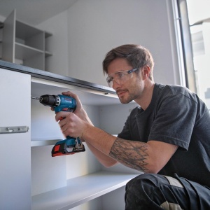 Masina de gaurit/insurubat cu acumulator Bosch Professional 18V System GSR 18V-45 (viteza 1.900 min-1, incl. L-BOXX, fara baterie/incarcator) - Img 4
