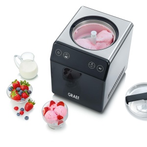 Masina de inghetata GRAEF IM700 2L Touch-Display Negru Cream Control - Img 3