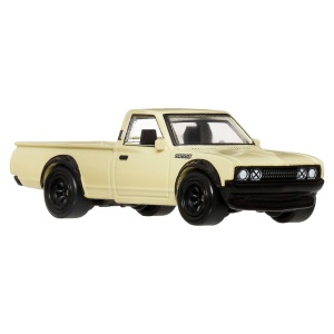 Masina de jucarie Hot Wheels Datsun 620, 164, cu roti Real Riders, metal - Img 2