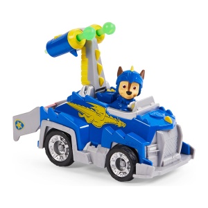 Masina de Jucarie PAW PATROL Chase cu Figurina Caine in Riter, 15 cm, Design Dragon - Img 4